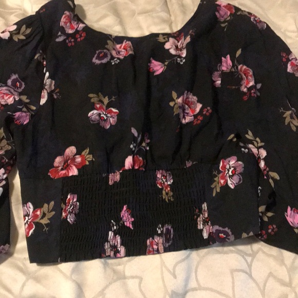 Floral crop top wild fable - Picture 3 of 3